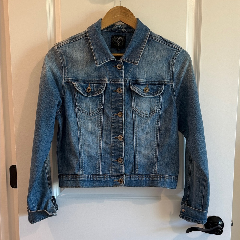 Love Classic Blue Denim Jacket